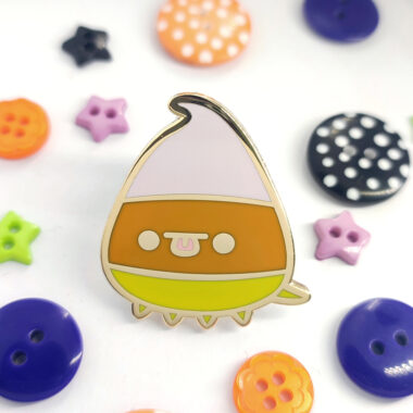 Candy Corn Sperpy Enamel Pin