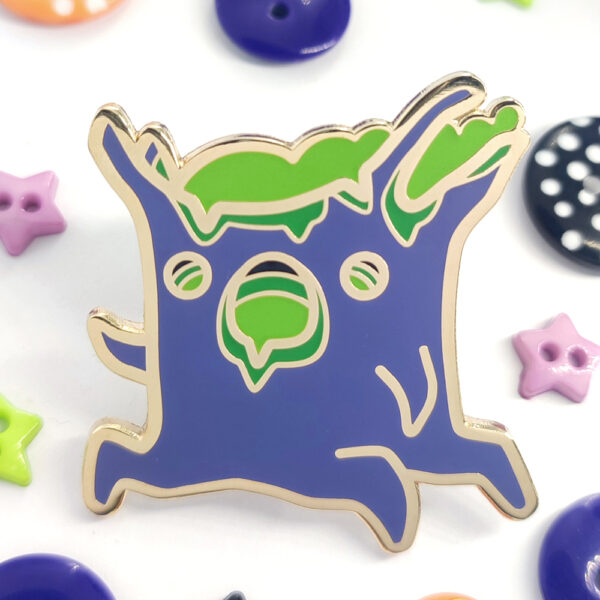 Haunted Stumpy Enamel Pin